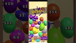 Unlock 32k in - Blob Merge 3D #satisfying #trendingshorts
