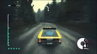Dirt 3 Gameplay - Rallye - Finland (Kaatselk&auml;) - Lancia Delta S4 [HD]