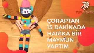 DIY/ ÇORAPTAN BEBEK YAPIMI/ HOW TO MAKE A SOCK  DOLL? Fena Woman
