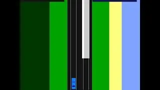 SBTCVM: Oncoming Trains v1.5: a balnanced ternary 2-track dodge game.