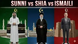 Shia vs Sunni vs Ismaili Comparison - Sects Comparison 