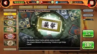 170x Attack Mission Ticket | NXB Ninja Voltage