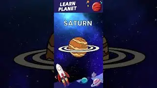 Saturn Facts 🌟 | Planet Rings for Kids #kidslearning #nurseryrhymes