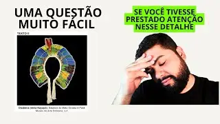 Correção questão 23 caderno verde Enem 2024 - Habilidade 12 da matriz de referências de linguagens