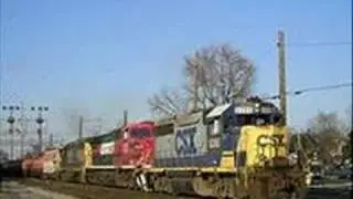Train pictures I took In Hamilton,OH!