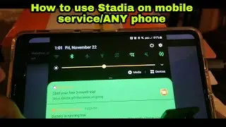 How to use Stadia on mobile service/ANY phone