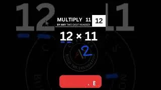 Easy Trick To Multiply Any Number By 11 |  #shorts #shortvideo #viral #trending #tricks