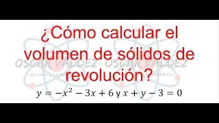 &iquest;C&oacute;mo calcular el volumen de s&oacute;lidos de revoluci&oacute;n? C&aacute;lculo F. Ayres Serie Schaum 35.9