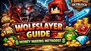 🔥 Fakepixel SkyBlock Wolf Slayer Guide + Best Money Making Tricks 2025 🔥