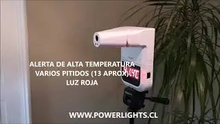 TERMOMETRO INFRARROJO - POWERLIGHTS CHILE