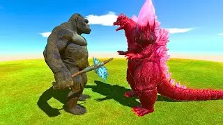 King Kong VS Godzilla Space Battle ARBS Animal battle simulator