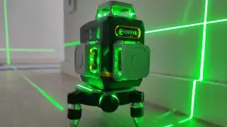 CIGMAN Kreuzlinienlaser🆕 Angebot 🛒Selbstnivellierend  3x360 Grad, Baulaser  