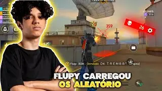 O REI DA CARAPINA FEZ A LIMPA NO MAPA! #flupyff #freefire