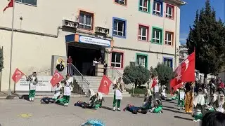 Buca Yavuz Sultan Selim Ortaokulu 18 Mart Halk Oyunları Gösterisi