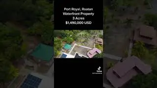 Waterfront Property | Port Royal, Roatan | Development Property for Sale