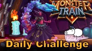 Slaying Imps with Shardtail Queens Monstrous Abs! Monster Train Daily 04.09.25