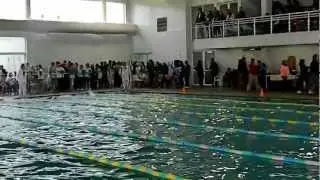 Cynthia, Emilia y Carolina Rubio 50 mt Espalda  Torneo IN final