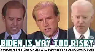 WATCH: Joe Biden's History Of Lies Is Too Risky For Democrats
