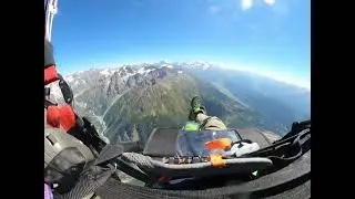 Paragliding flight dedicated to Archil Badriashvili