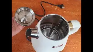 Hazel Quinn Electric Kettle with No Plastic in the Interior