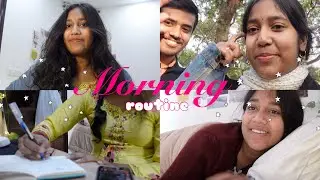 My morning routine as a college student in delhi university!