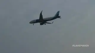 A320 Morning Arrival with Sunrise in the Back | Plane Spotting at BLR