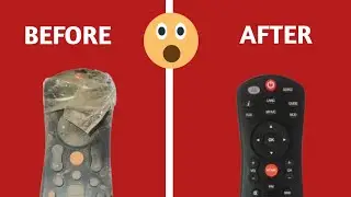 Before to After clean |🫧 Cleaning Video For Remote||