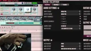 Jam Origin MIDI Guitar + Livid Instruments Guitar Wing