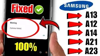 How to fix camera failed in samsung | samsung a13 camera failed | warning camera failed samsung