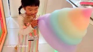レインボーわたあめ☆原宿Totti Candy Factory