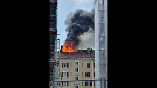 INCENDIE A LA CHAUX-DE-FONDS !!!