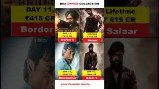 Border 2 Box Office Collection | Sonny Deol, Prabhas, Ranveer | Salaar Movie Collection Worldwide