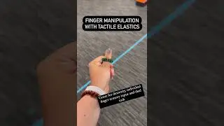 Looking for creative ways to incorporate sensory input into your hand training?