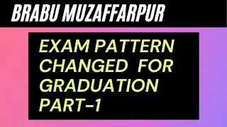 Bihar University BA Part -1 Exam Pattern 2021||New Exam pattern BA Part-1