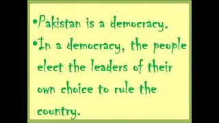 Election and Government System of Pakistan 1