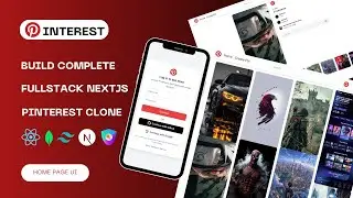 Fullstack Pinterest Clone with Next.js 14: NextAuth, MongoDB, & Advanced Features (Episode 2)