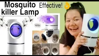 MOSQUITO KILLER LAMP REVIEW + SHOPEE HAUL | EFFECTIVE KAYA?