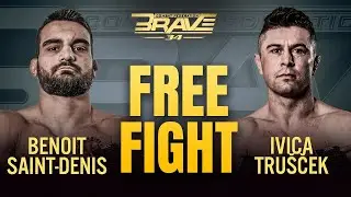 Ivica Tru&scaron;ček vs Benoit Saint Denis | Full Fight | BRAVE CF Slovenia
