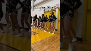 the head nods😂💛🔥 #basketball #basketballgame #cheerleader #highschoolbasketball #highschoolsports
