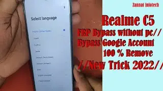 how to realme c5 frp bypass without PC//realme c5 google account bypass//
