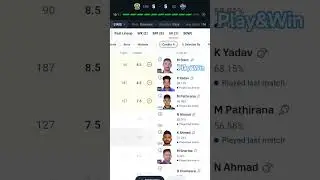 CSK vs DC #iplcricket #fantasy #dream #team #cricketleague #cricket #youtube #cskvsdc