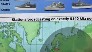 Shortwave Reception on 5140kHz on my Lowe HF-150 Charleston Radio International from Berlin Germany