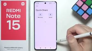 Redmi Note 15: Как включить/выключить функцию быстрого доступа к контенту