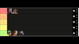 THE ONLY real VALORANT agent tierlist w/ MMDDYY