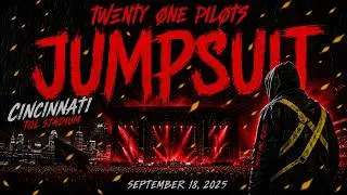 Twenty One Pilots JUMPSUIT Cincinnati TQL Stadium September 18, 2025
