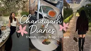 Chandigarh diaries || ugc net exam || going out with friends ||