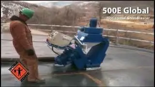 Дробеструйная машина по стали 500E Global Blastrac