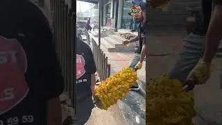 Full Making Of Chicken Shawarma Roll In Surat #streetfood #food #shorts #fastfood #trending #viral  