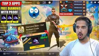 I Tried Top 3 FREE Diamond💎Apps 🤯|And got 100000 diamonds 😱🔥|free fire 