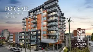 Stunning 1-Bedroom Condo in Victoria's Escher Building | Luxury Living with City Views!